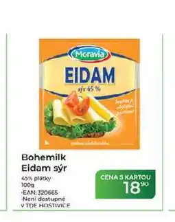 Tamda Foods Bohemilk Eidam sýr 45% plátky nabídka