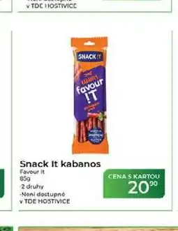 Tamda Foods Snack It kabanos Favourit nabídka