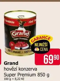 Teta Grand hovězí konzerva Super Premium nabídka