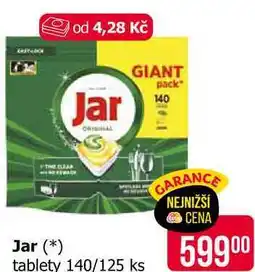 Teta Jar tablety 140/125 ks nabídka