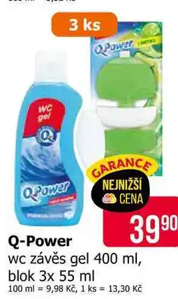 Teta Q-Power gel nabídka