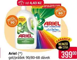 Teta Ariel gel/prášek 90/80-68 dávek nabídka