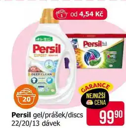 Teta Persil gel/prášek/discs 22/20/13 dávek nabídka