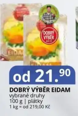 Potraviny CZ Dobrý výběr eidam nabídka