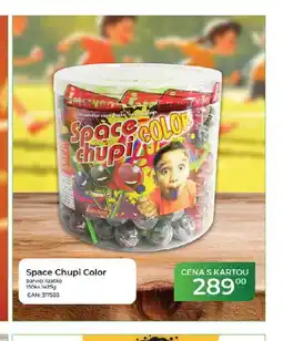 Tamda Foods Space Chupi Color barvici lizatko 150ks nabídka