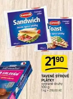 Flop TAVENÉ SÝROVÉ PLÁTKY vybrané druhy nabídka