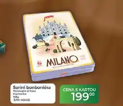 Tamda Foods Sorini bonboniéra Meraviglie D'italia Plechovka nabídka