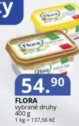 Potraviny CZ Flora nabídka