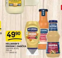 Flop HELLMANN'S DRESINK | OMÁČKA vybrané druhy nabídka