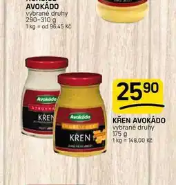 Flop KŘEN AVOKÁDO vybrané druhy nabídka