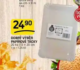 Flop DOBRÝ VÝBĚR PAPÍROVÉ TÁCKY 20 ks 113 x 20 cm 1 ks nabídka