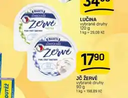 Flop JČ ŽERVÉ vybrané druhy nabídka