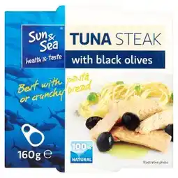Tamda Foods Sun & Sea Tuňák steak s černými olivami 160g nabídka