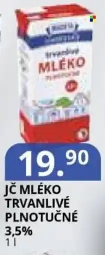 Potraviny CZ Madeta Jč mléko trvanlivé plnotučné 3,5% nabídka
