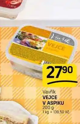 Flop VEJCE V ASPIKU nabídka