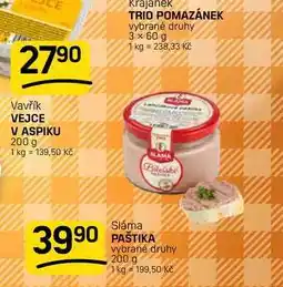 Flop PAŠTIKA vybrané druhy nabídka