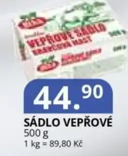 Potraviny CZ Sádlo vepřové nabídka