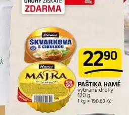 Flop PAŠTIKA HAMÉ vybrané druhy nabídka