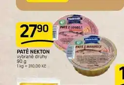 Flop PATÉ NEKTON vybrané druhy nabídka