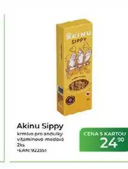 Tamda Foods Akinu Sippy krmivo pro andulky vitaminovo medová 2ks nabídka