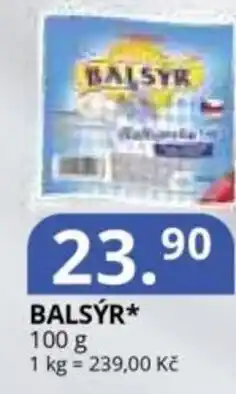 Potraviny CZ Balsýr nabídka