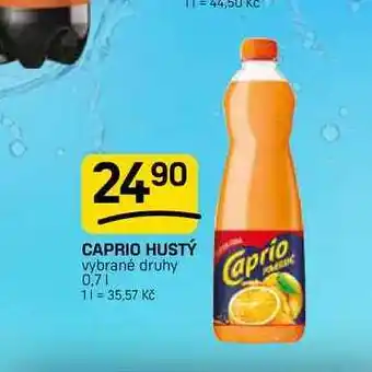 Flop CAPRIO HUSTÝ vybrané druhy nabídka