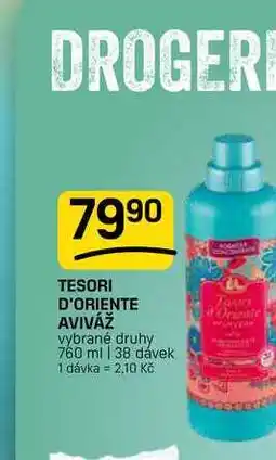 Flop TESORI D'ORIENTE AVIVÁŽ vybrané druhy nabídka