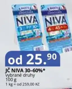 Potraviny CZ Madeta Jč niva 30-60% nabídka