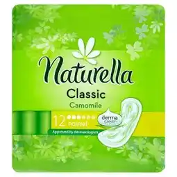 Tamda Foods Naturella Classic camomile hygienické vložky s jemnou vůní 12 ks nabídka