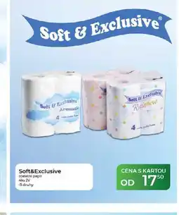 Tamda Foods Soft&Exclusive toaletni papir 4ks 2V nabídka