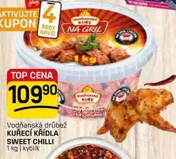 Flop KUŘECÍ KŘÍDLA SWEET CHILLI 1 kg | kyblík nabídka