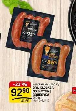 Flop GRIL KLOBÁSA OD MISTRA I GOUDOVKA nabídka