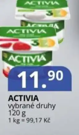 Potraviny CZ Activia nabídka