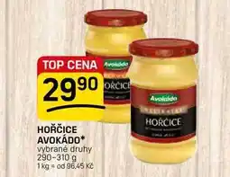 Flop HOŘČICE AVOKÁDO* vybrané druhy nabídka