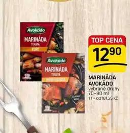 Flop MARINÁDA AVOKÁDO vybrané druhy nabídka