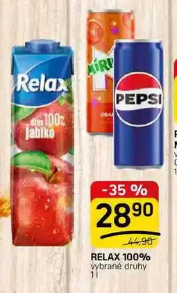 Flop RELAX 100% vybrané druhy nabídka