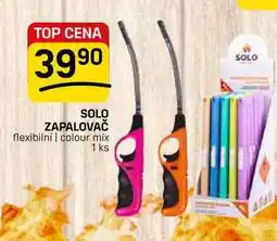 Flop SOLO ZAPALOVAČ flexibilní | colour mix 1 ks nabídka