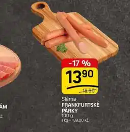 Flop FRANKFURTSKÉ PÁRKY nabídka