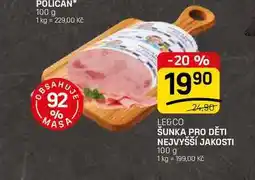 Flop ŠUNKA PRO DĚTI NEJVYŠŠÍ JAKOSTI nabídka