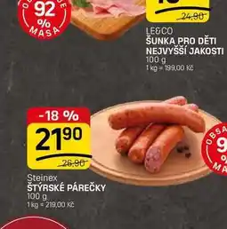 Flop ŠTÝRSKÉ PÁREČKY nabídka