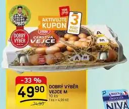 Flop DOBRÝ VÝBĚR VEJCE M 10 ks nabídka