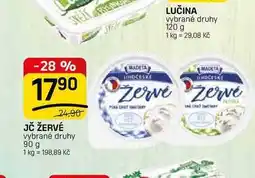 Flop JČ ŽERVÉ vybrané druhy nabídka