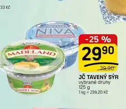 Flop JČ TAVENÝ SÝR vybrané druhy nabídka