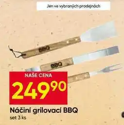 Hruška Náčiní grilovací BBQ set 3 ks nabídka
