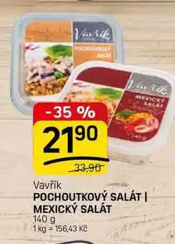 Flop POCHOUTKOVÝ SALÁT | MEXICKÝ SALÁT nabídka