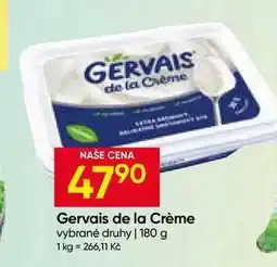 Hruška Gervais de la Crème vybrané druhy nabídka