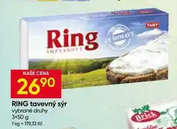 Hruška RING tavený sýr vybrané druhy 3× nabídka