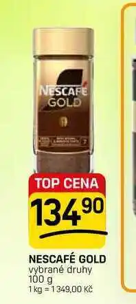 Flop NESCAFÉ GOLD vybrané druhy nabídka