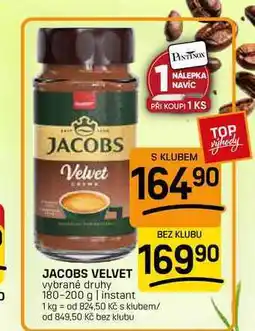 Flop JACOBS VELVET vybrané druhy nabídka