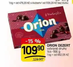 Flop ORION DEZERT vybrané druhy nabídka